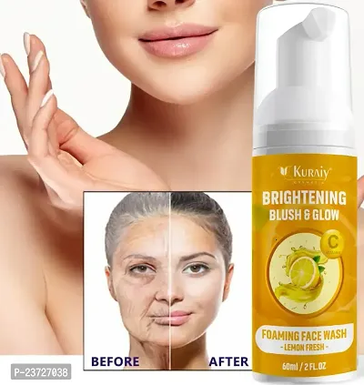 Organic Vitamin C Real Facial Cleanser Face Moisturizing Body Lotion Whitening Cream Foaming Cleanser Oily Dry Skin