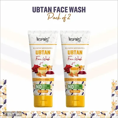 Organic 100% Premium Ubtan Face Wash Cream Deep Moisturizing Cream Face Wash Tube