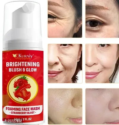 Organic New Foam Face Wash Deep Clean Improve Oily Skin Care Gentle Moisturizing Remove Blackhead Cleanser Skin Care-thumb0