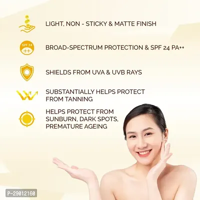 Anti-UV Facial Moisturizing Sunscreen SPF50+ Refreshing Primer Body Protection pack of 3-thumb4