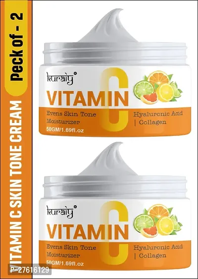 KURAIY  Original VITAMINC ACID Skin Care Face Cream Serum Oil Stick Mask Body Whitening Anti Acne Lighten pack of 2