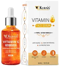 Kuraiy 15% Vitamin C Face Serum with Mandarin | For Glowing Skin | With Pure Ethyl Ascorbic Acid | For Hyperpigmentation  Dull Skin | Fragrance-Free  (30 ml)-thumb2