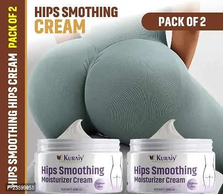 KURAIY Natural Sexy Buttock Enhancement Cream Body Skin Care Hip Firming Cream Whitening Moisturizing Anti-Aging Buttock Treatment PACK OF 2