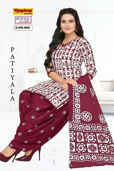 Fancy Synthetic Printed Unstitched Suit