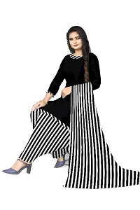 Classic Synthetic Printed Dress Material with Dupatta-thumb1