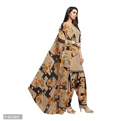 Classic Synthetic Printed Dress Material with Dupatta-thumb3