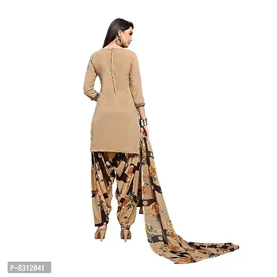 Classic Synthetic Printed Dress Material with Dupatta-thumb4