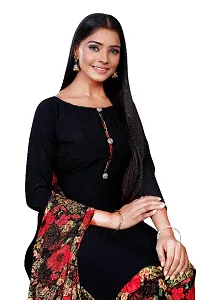 Classic Synthetic Printed Dress Material with Dupatta-thumb4