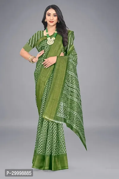 Stylish Art Silk Saree With Blouse Piece For Women-thumb2