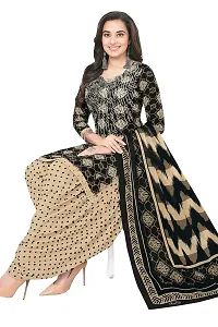 Stylish Art Silk Printed Unstitched Salwar Suit Material-thumb3