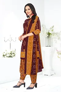 Woman Printed Unstitched Salwar Suit Material-thumb4