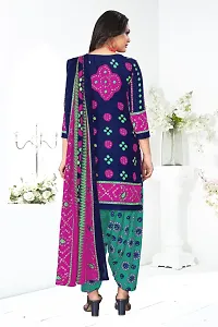 Woman Printed Unstitched Salwar Suit Material-thumb4