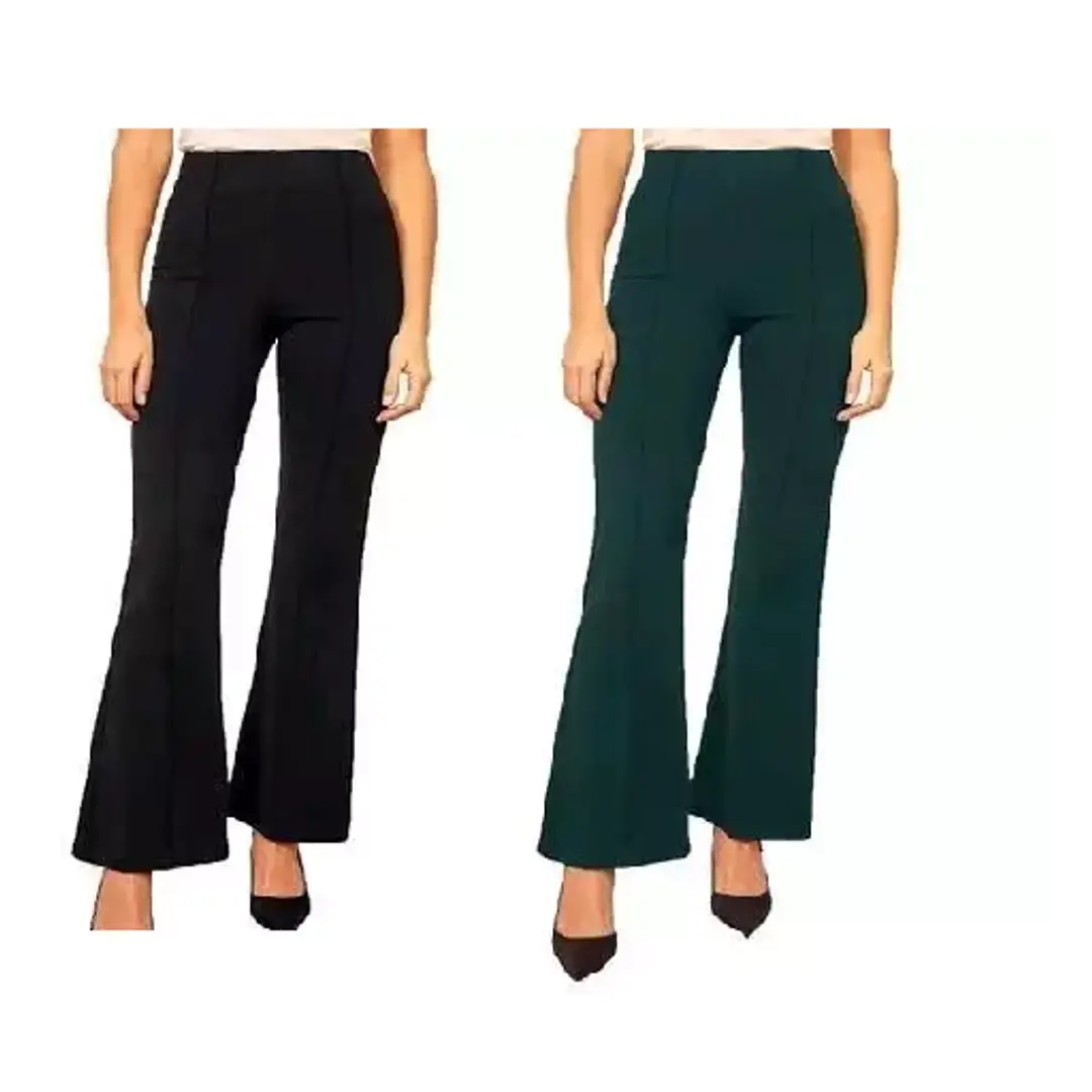 Buy Black Trousers  Pants for Women by Sugathari Online  Ajiocom