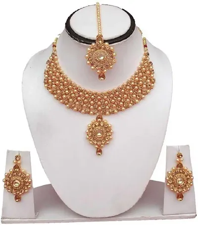 Stylish Metal Jewellery Set For Women