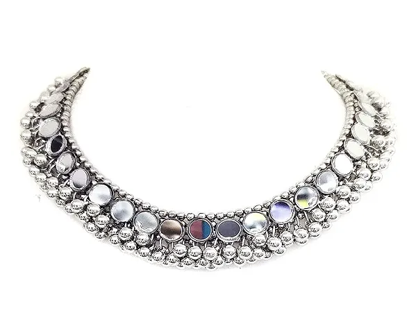 Traditional Oxidised Choker Choker Necklace For Women