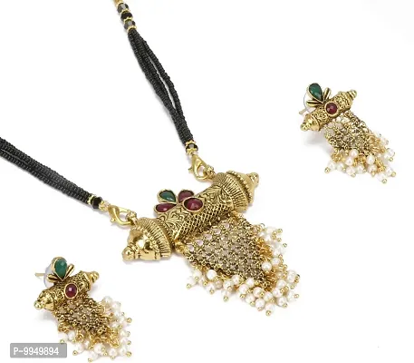 Elegant Brass Jewellery Set For Women and Girls-thumb3