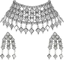 Elegant Alloy Jewellery Set For Women and Girls-thumb1