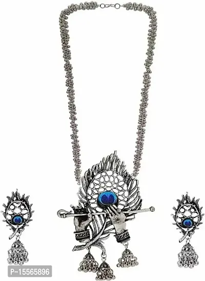Trendy Women Metal Sterling Silver Silver Jewellery Set (Pack of 1)-thumb0