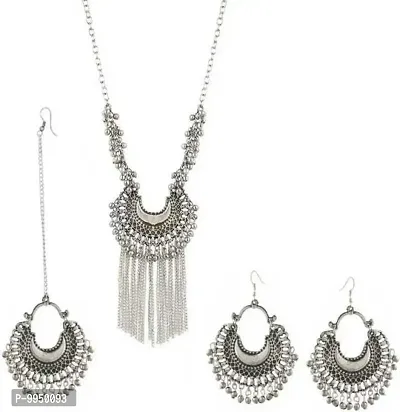 Elegant Alloy Jewellery Set For Women and Girls-thumb0