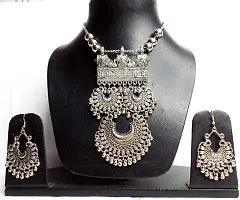 Elegant Metal Jewellery Set For Women and Girls-thumb2