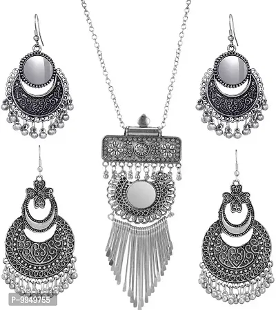 Elegant Brass Jewellery Set For Women and Girls-thumb0