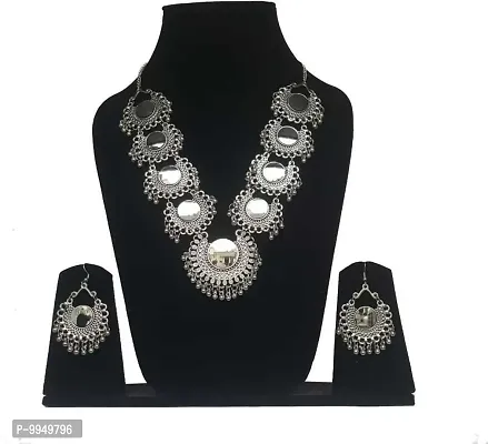 Elegant Metal Jewellery Set For Women and Girls