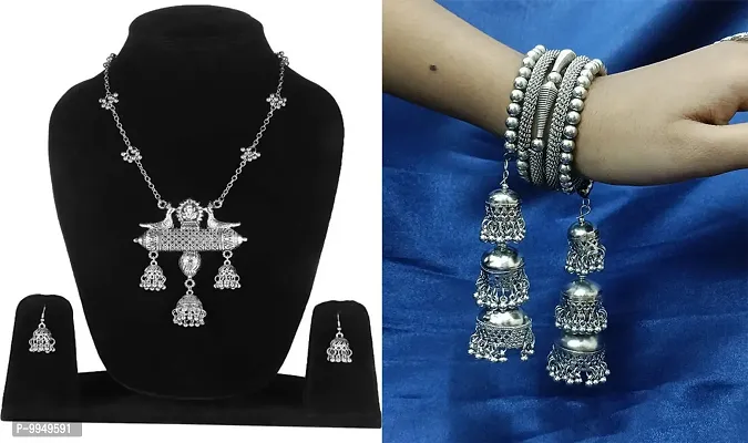 Elegant Alloy Jewellery Set For Women and Girls