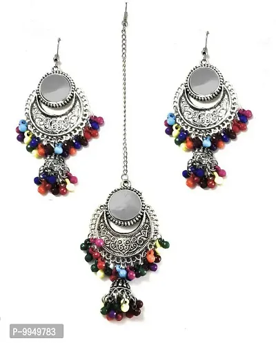 Elegant Metal Jewellery Set For Women and Girls