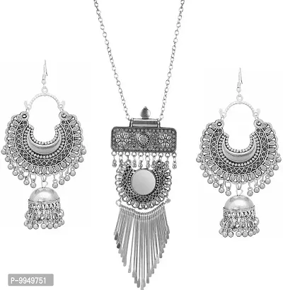 Elegant Metal Jewellery Set For Women and Girls