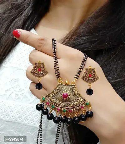 Elegant Alloy Jewellery Set For Women and Girls-thumb0