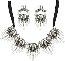 Silver Alloy Jewellery Sets For Women-thumb1