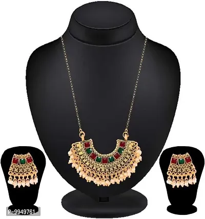 Elegant Brass Jewellery Set For Women and Girls