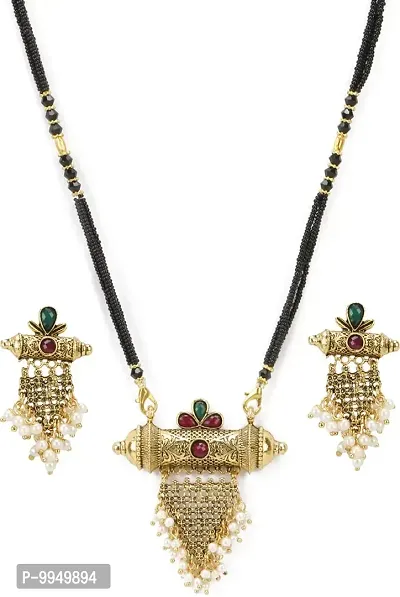 Elegant Brass Jewellery Set For Women and Girls-thumb0