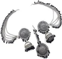 Elegant Alloy Jewellery Set For Women and Girls-thumb1