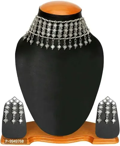 Elegant Alloy Jewellery Set For Women and Girls-thumb0