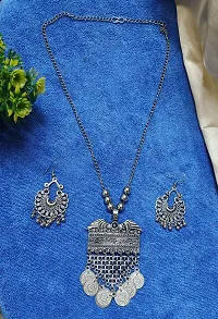 Stylish Silver Alloy  Jewellery Set For Women-thumb1
