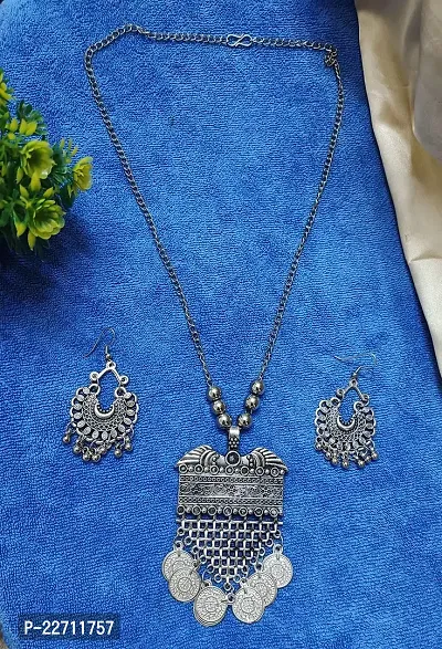Stylish Silver Alloy  Jewellery Set For Women-thumb2