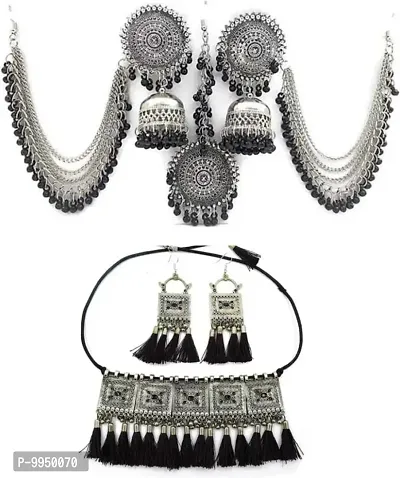 Elegant Alloy Jewellery Set For Women and Girls-thumb0