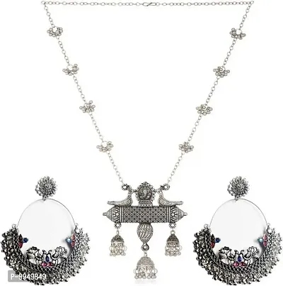 Elegant Metal Jewellery Set For Women and Girls