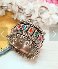 Fashionable Multicolored Alloy Bangles For Women-thumb2