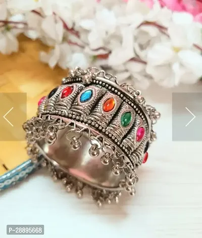 Fashionable Multicolored Alloy Bangles For Women-thumb3