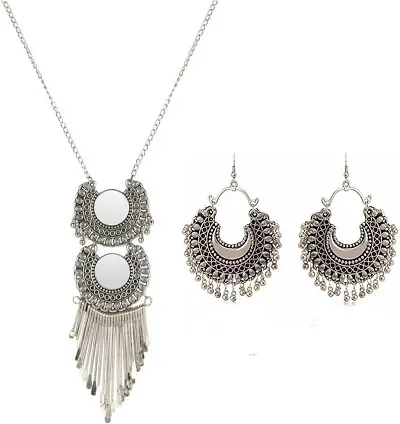 Beautiful Designer Oxidized Jewellery Set