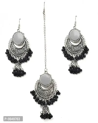 Elegant Metal Jewellery Set For Women and Girls-thumb0