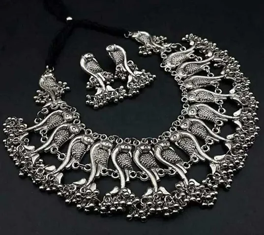 Ethnic Wear  Necklace and Earrings