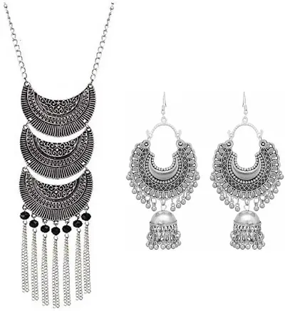 Elegant Alloy Jewellery Set For Women and Girls