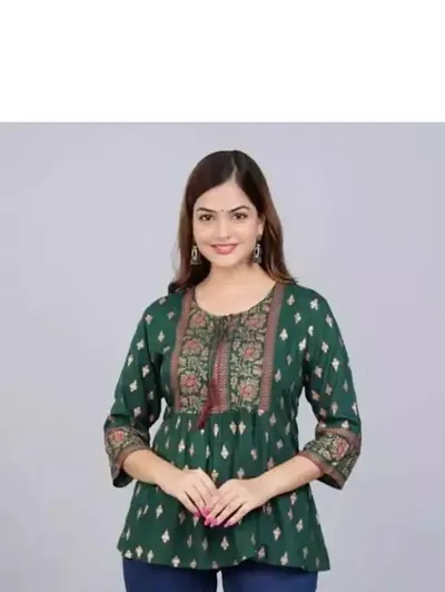 Elegant Rayon Top For Women