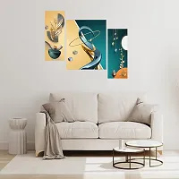 Set Of 3 Wall Painting Scenery For Living Room , Home Decor , Hall , Bedroom ,Office , Drawing Room (S112 x 18 INCHES).-thumb1