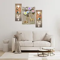 Bharat Global Craft  Set Of 3 Wall Painting Scenery For Living Room , Home Decor , Hall , Bedroom ,Office , Drawing Room(S412 x 18 INCHES).-thumb2