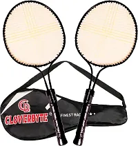 Best Quality Baby Racket 2 Junior Badminton With 3 Nylon Shuttles, Net And Cover Badminton Kit-thumb1