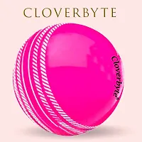 Best Quality Professional I-10 Soft Pink Cricket Rubber Ball (Pack Of 2)-thumb1